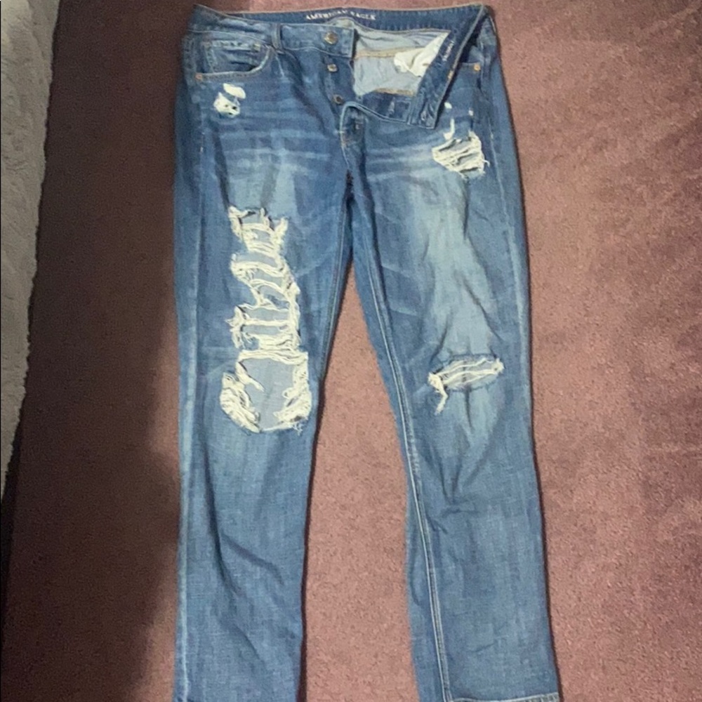 American eagle tomgirl jeans